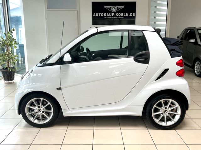 Smart ForTwo cabrio Crystal White/DenimBlue/Klima/Alu