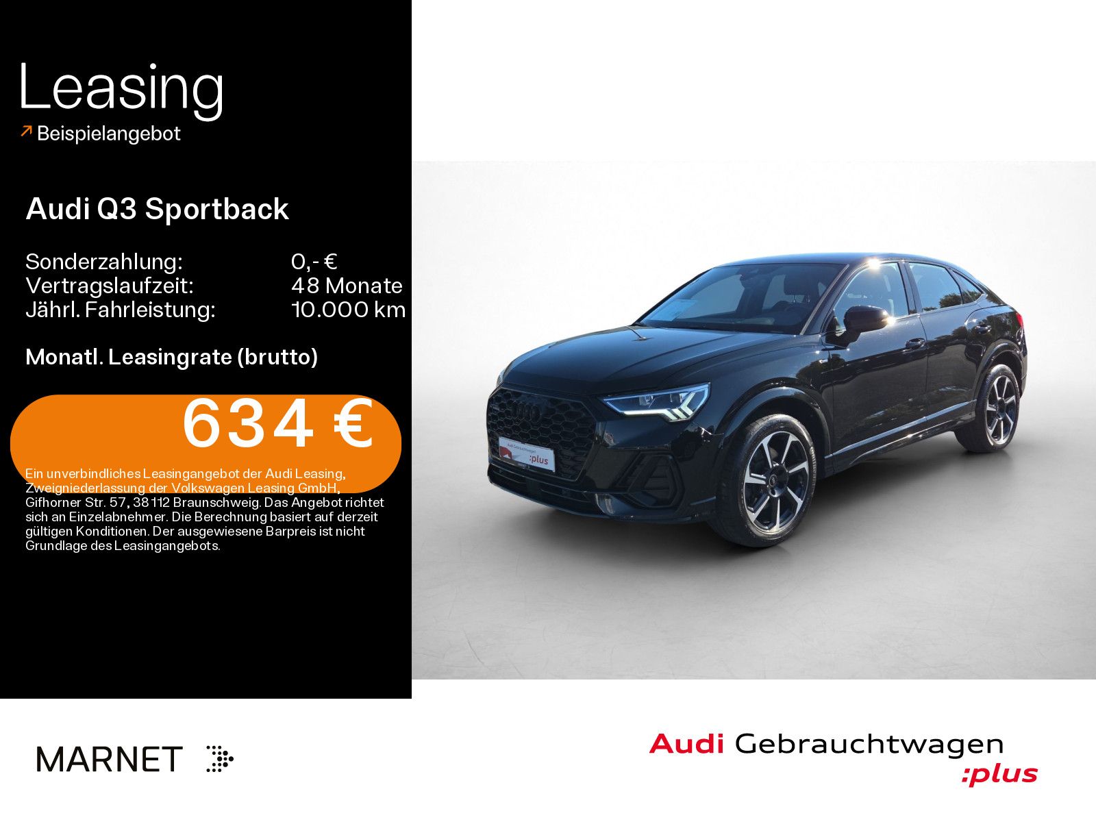 Audi Q3 Sportback S line 2.0 TDI QUATTRO*Sitzhzg.*Nav