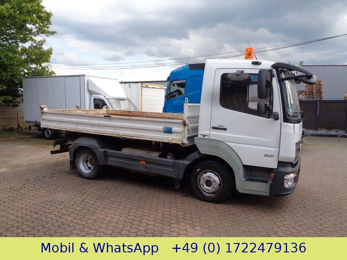 Mercedes-Benz ATEGO 821 K,  MEILLER - TÜV 11.2026