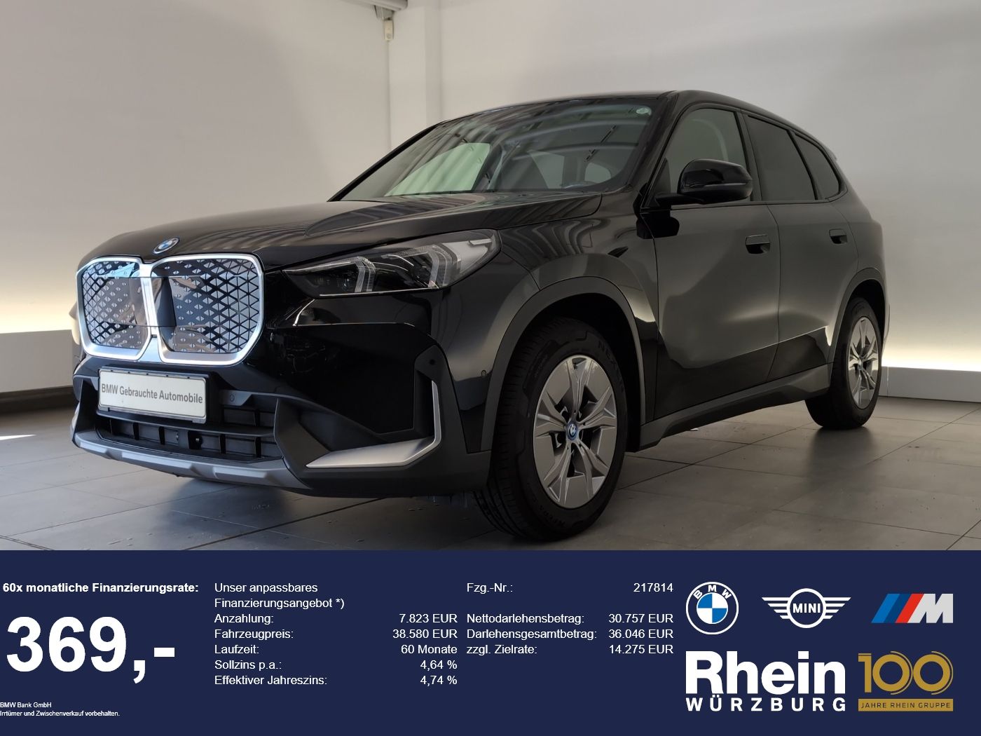 BMW iX1 eDrive20 Navi LED RFK DAB SLI MFL foto 1