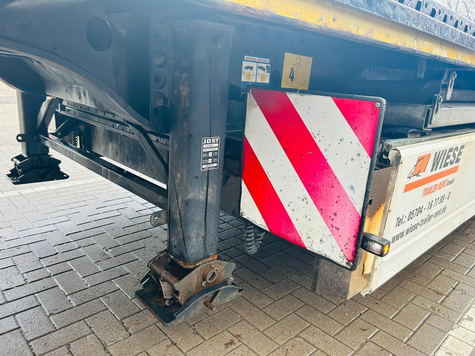 Fahrzeugabbildung Krone SD Plattform Auflieger