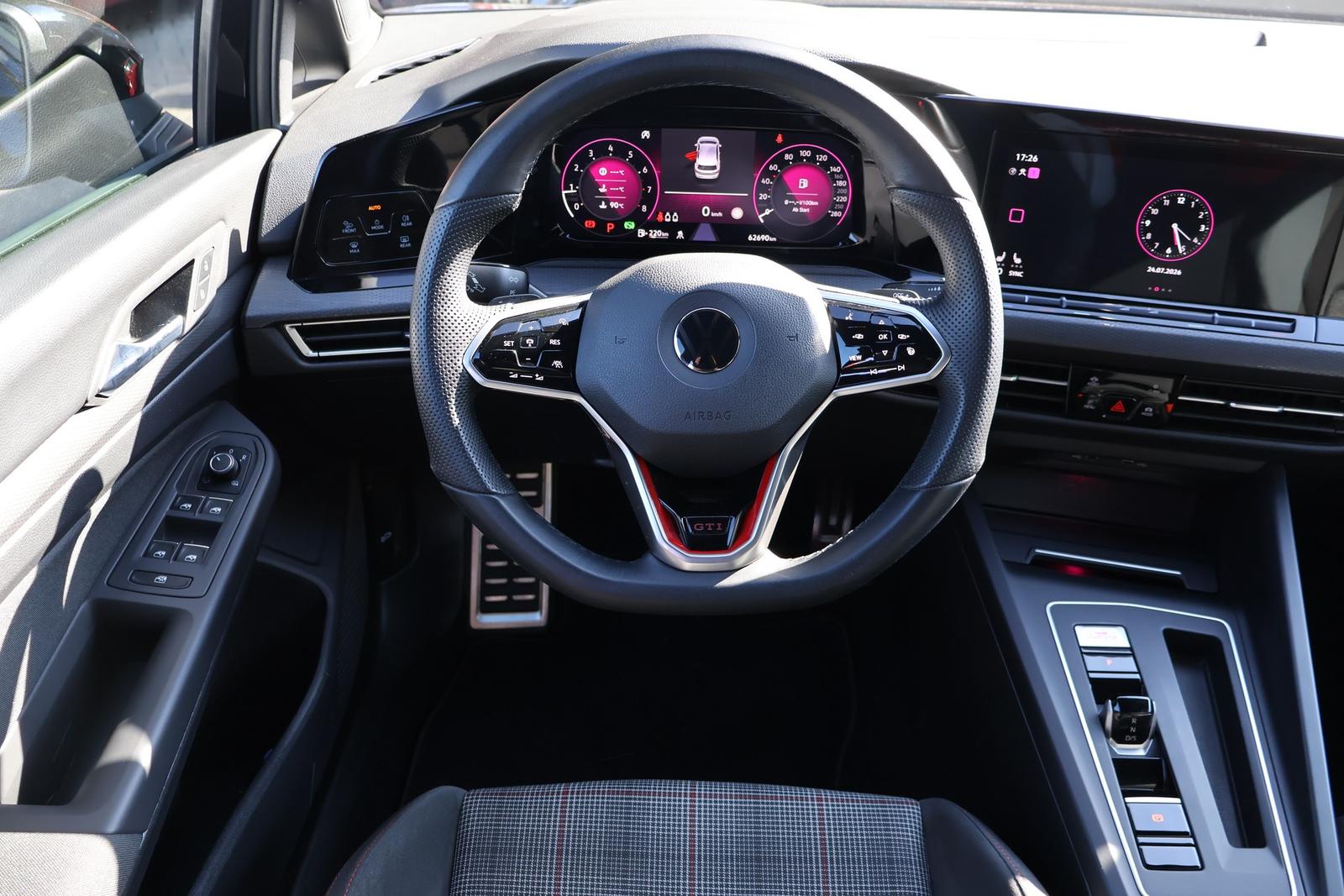 Volkswagen Golf VIII 2.0 TSI DSG GTI LED Navi ACC Kamera, миниатюра 12