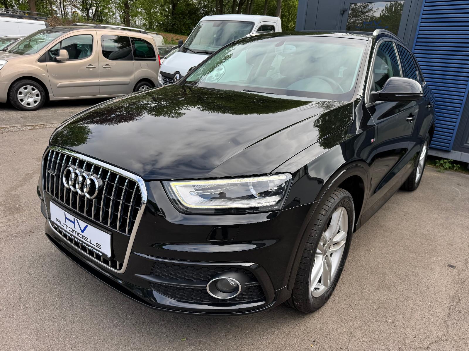 Audi Q3 2.0 TDI quattro-S Line optik-Navi-Leder-Xenon