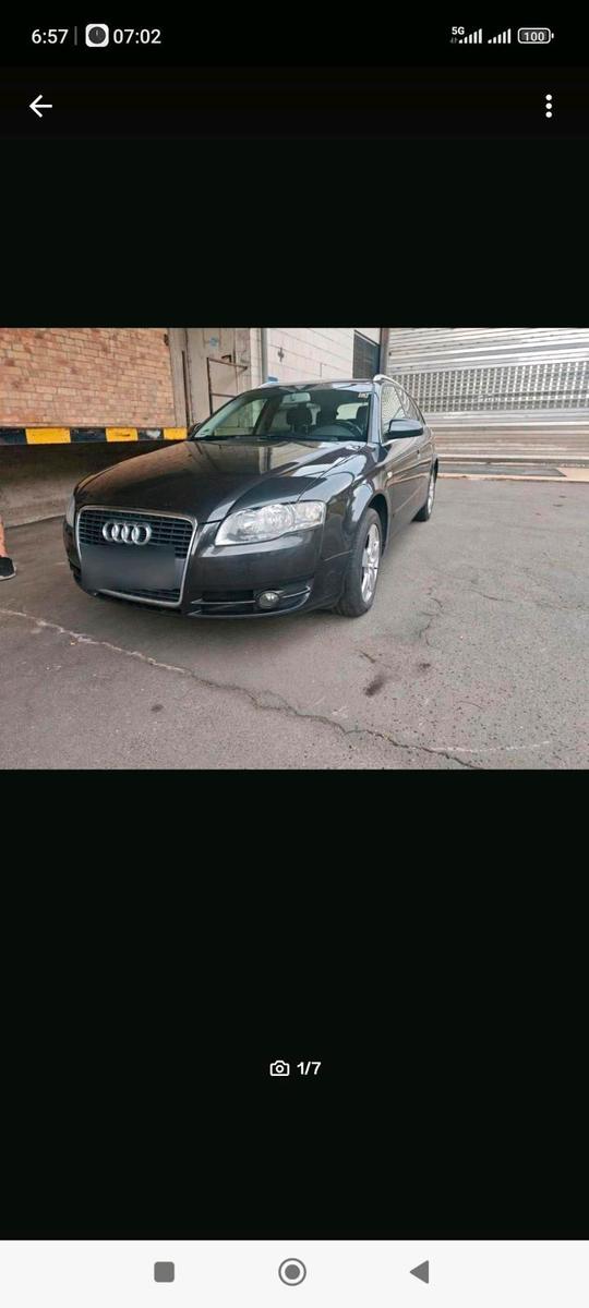Audi A4 2007 — вигляд ззаду