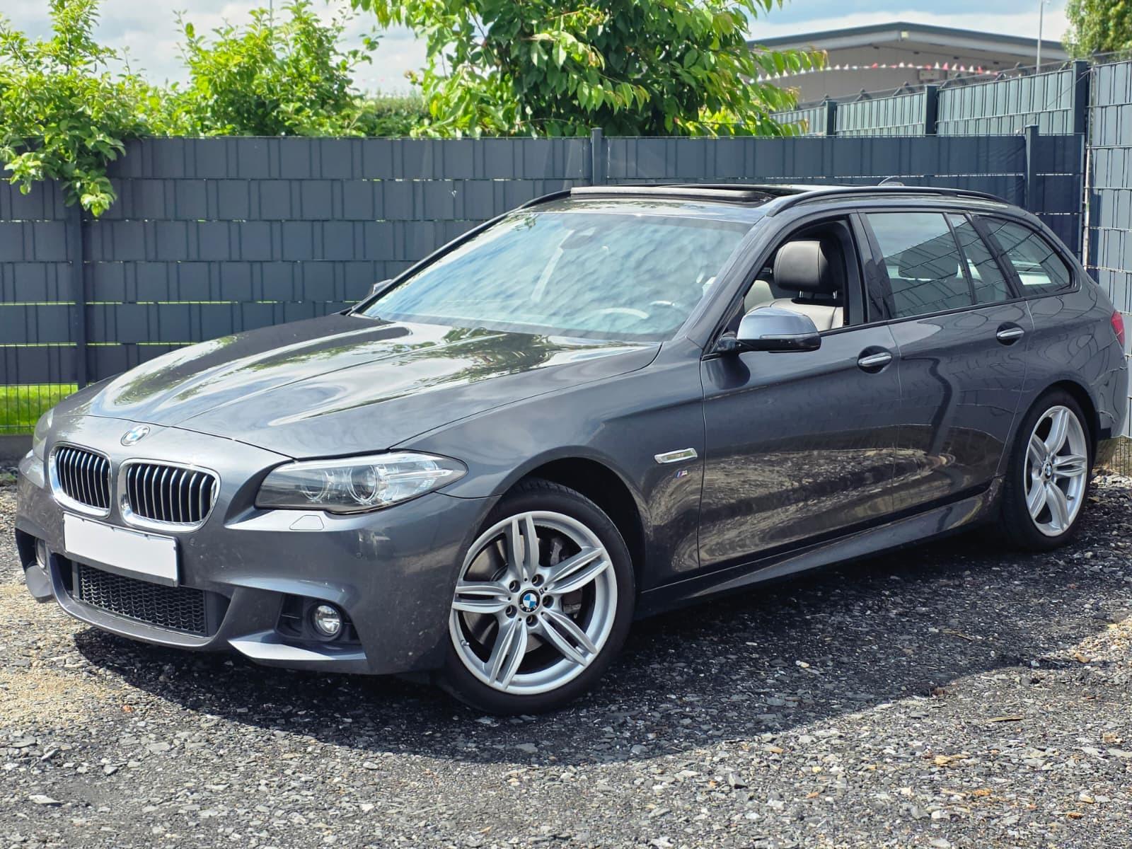 BMW 525d M-Paket Xenon AHK Leder Pano 8xFach Alu