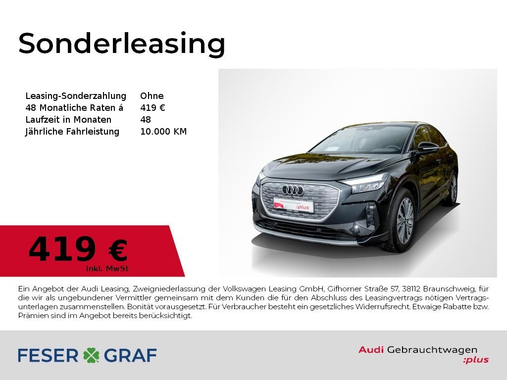 Audi Q4 Sportback 45 e-tron /LED/ACC/Kamera/Navi/19"