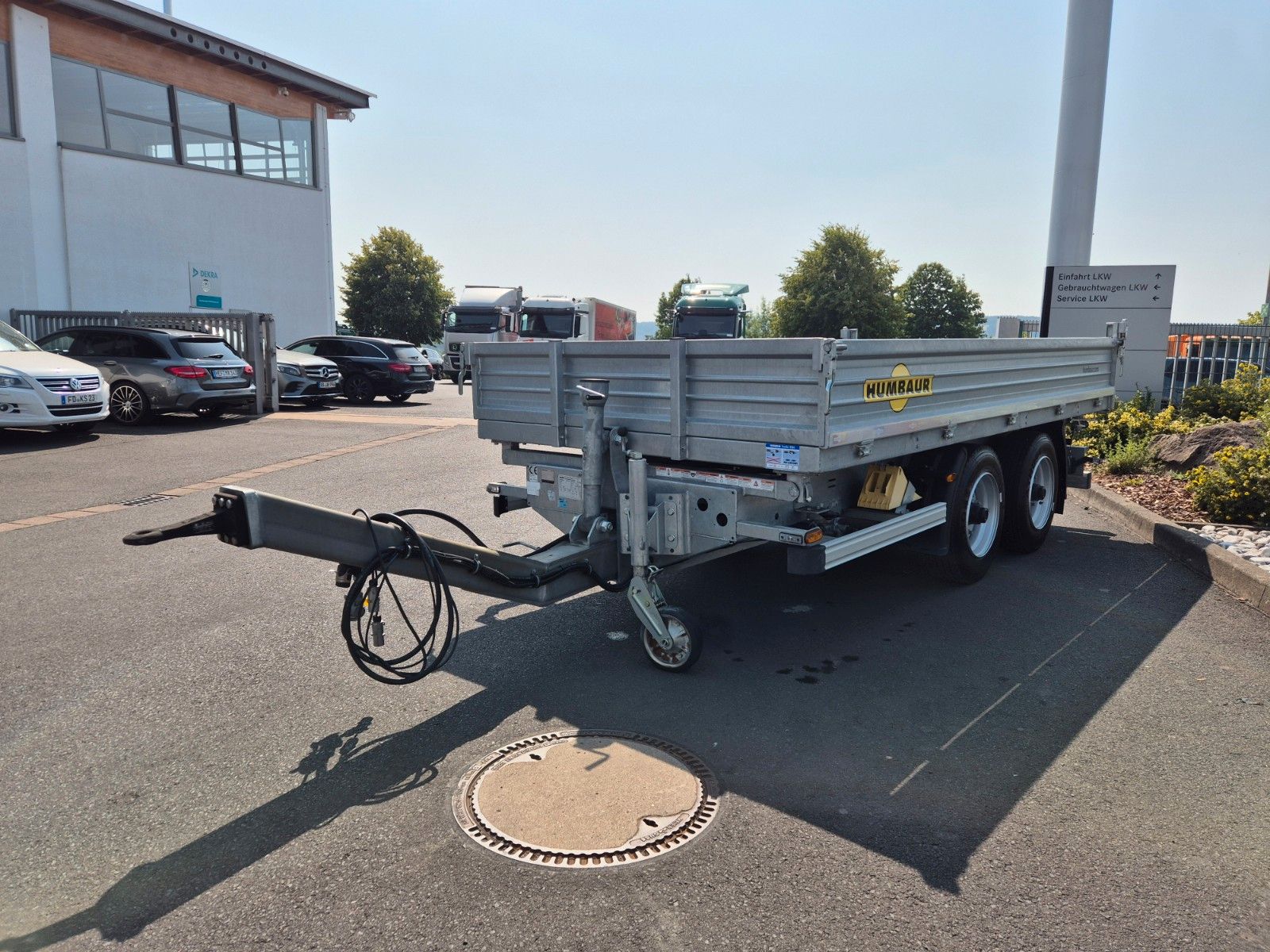 Fahrzeugabbildung Humbaur HTK 754020 Dreiseitenkipper vollverzinkt