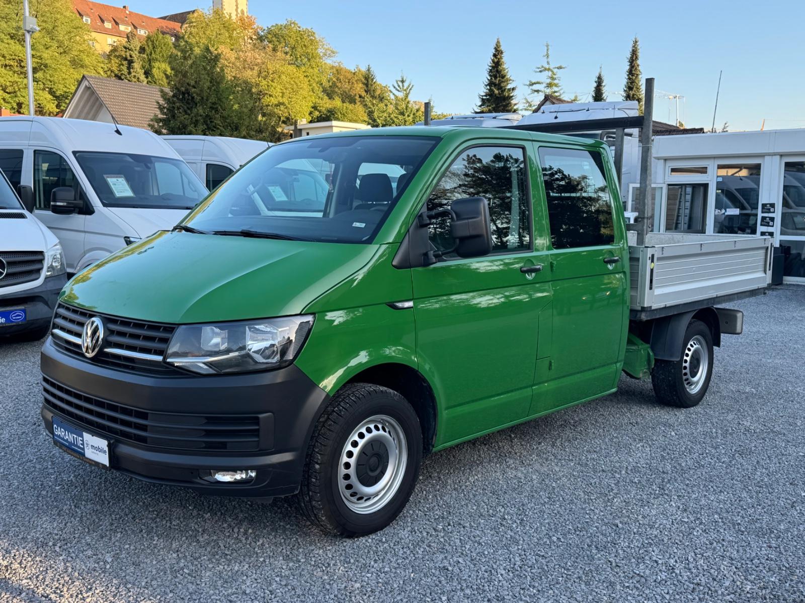 Volkswagen T6 PRITSCHE DoKa Lang KLIMA AHK-2.500KG 1.HAND