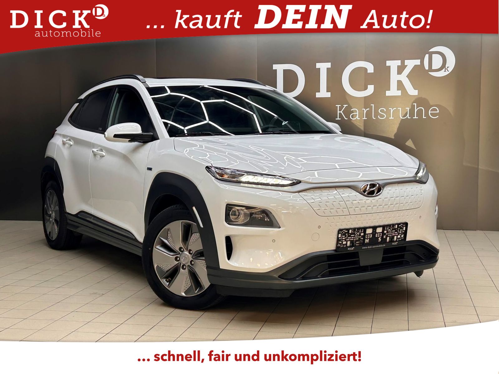 Fahrzeugabbildung Hyundai Kona Elektro Prime PANO+LED+HEAD+KREL+KAM+ACC+WP