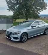 Mercedes-Benz C 400 4MATIC AMG Line Autom. AMG Line - silberne Mercedes-Benz C 400