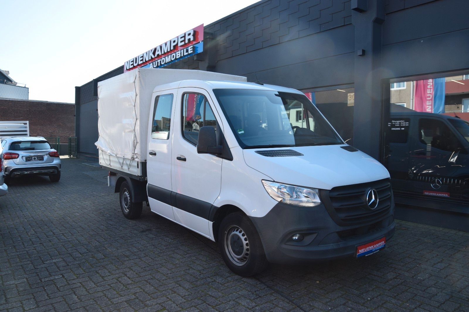 Mercedes-Benz Sprinter III Pritsche DoKa Plane Tempomat Klima