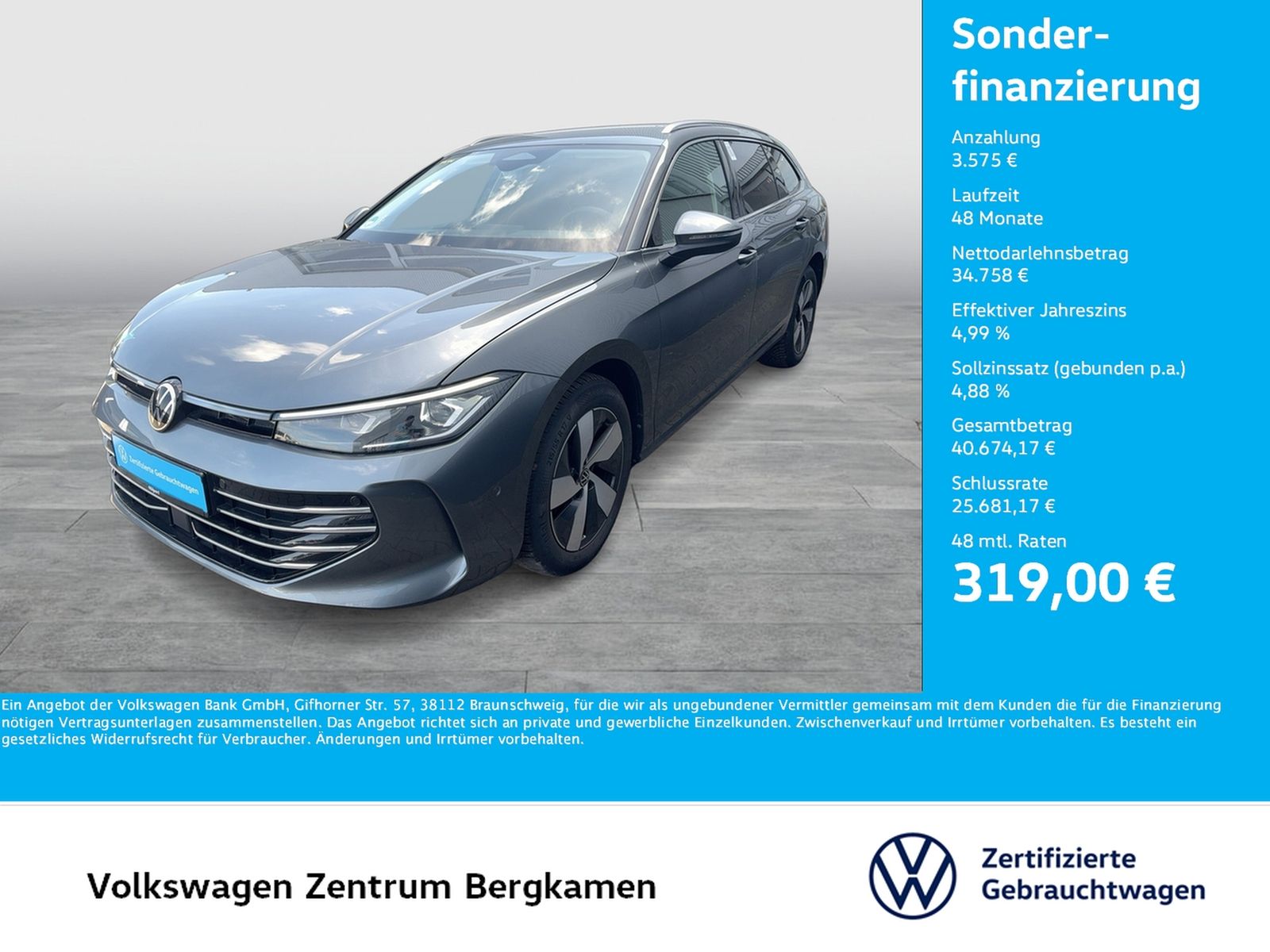 Volkswagen Passat Variant 2.0 ELEGANCE 4X4 AHK CAM ACC NAVI foto 1