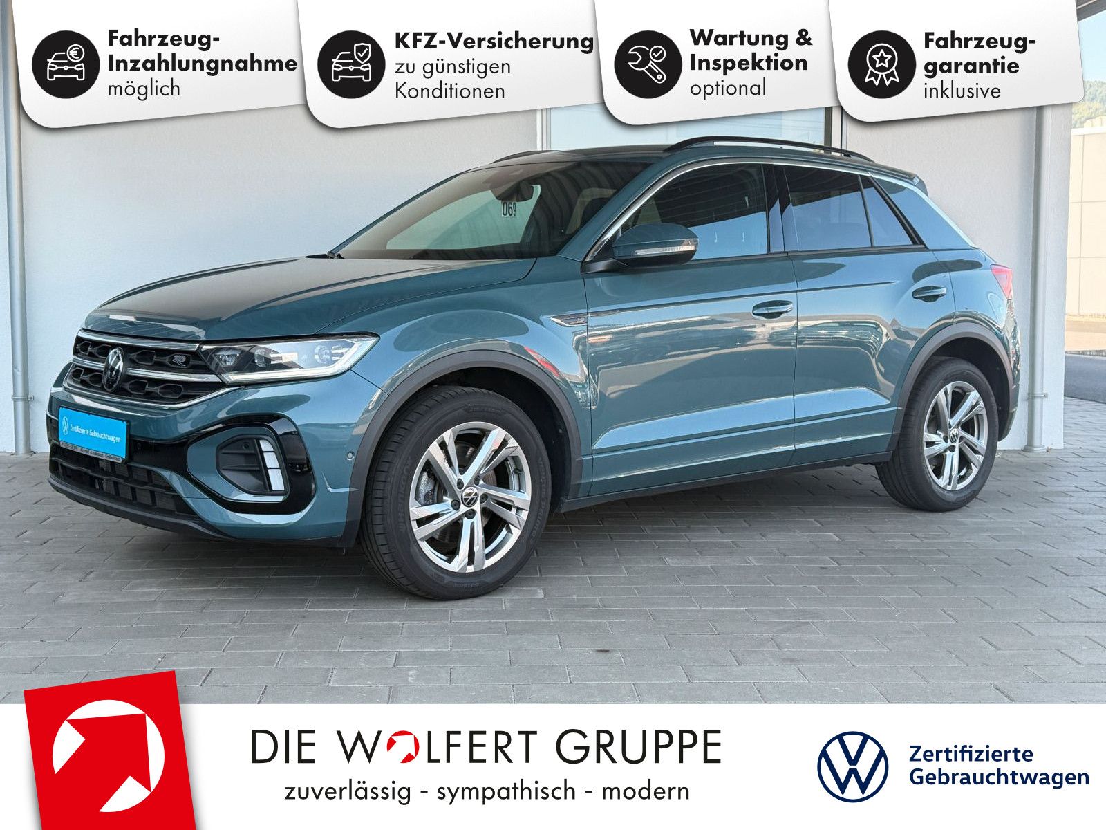 Volkswagen T-Roc R-Line 2.0 TDI DSG AHK RFK NAVI ACC