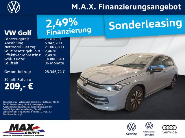 Volkswagen Golf VIII 1.5 eTSI DSG GOAL LED+KAM+AHK+DCP+PDC+