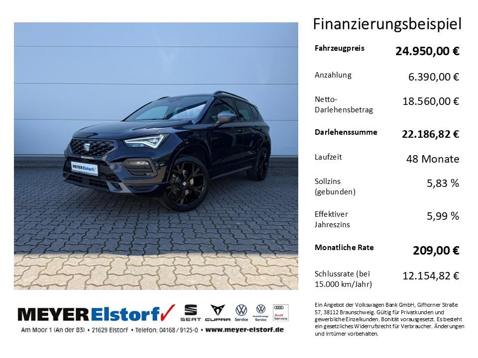Seat Ateca FR 2.0 TSI DSG 4Drive - Standheizung 360°