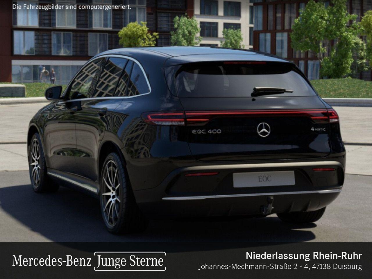 Mercedes-Benz EQC 400 4M AMG/SHD/MBeam/360°/AHK/Distr/Sound