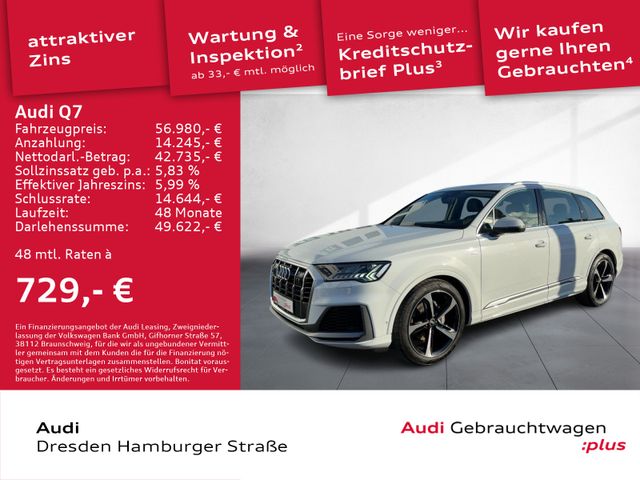 Audi Q7 45 TDI quattro S line Matrix Standhz.Head-up