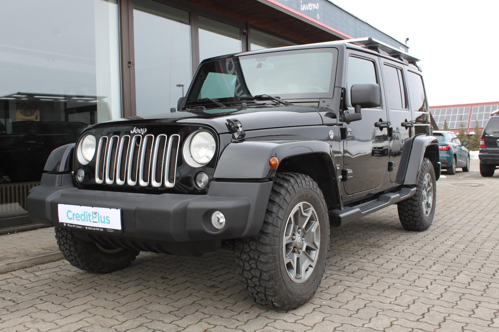 Jeep Wrangler Unlimited Sahara, Navi, Dachplt. Top