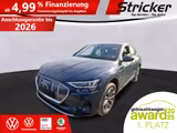 Audi e-tron Sportback 55 quattro 344,-ohne Anzahlung - blaue Audi e-tron