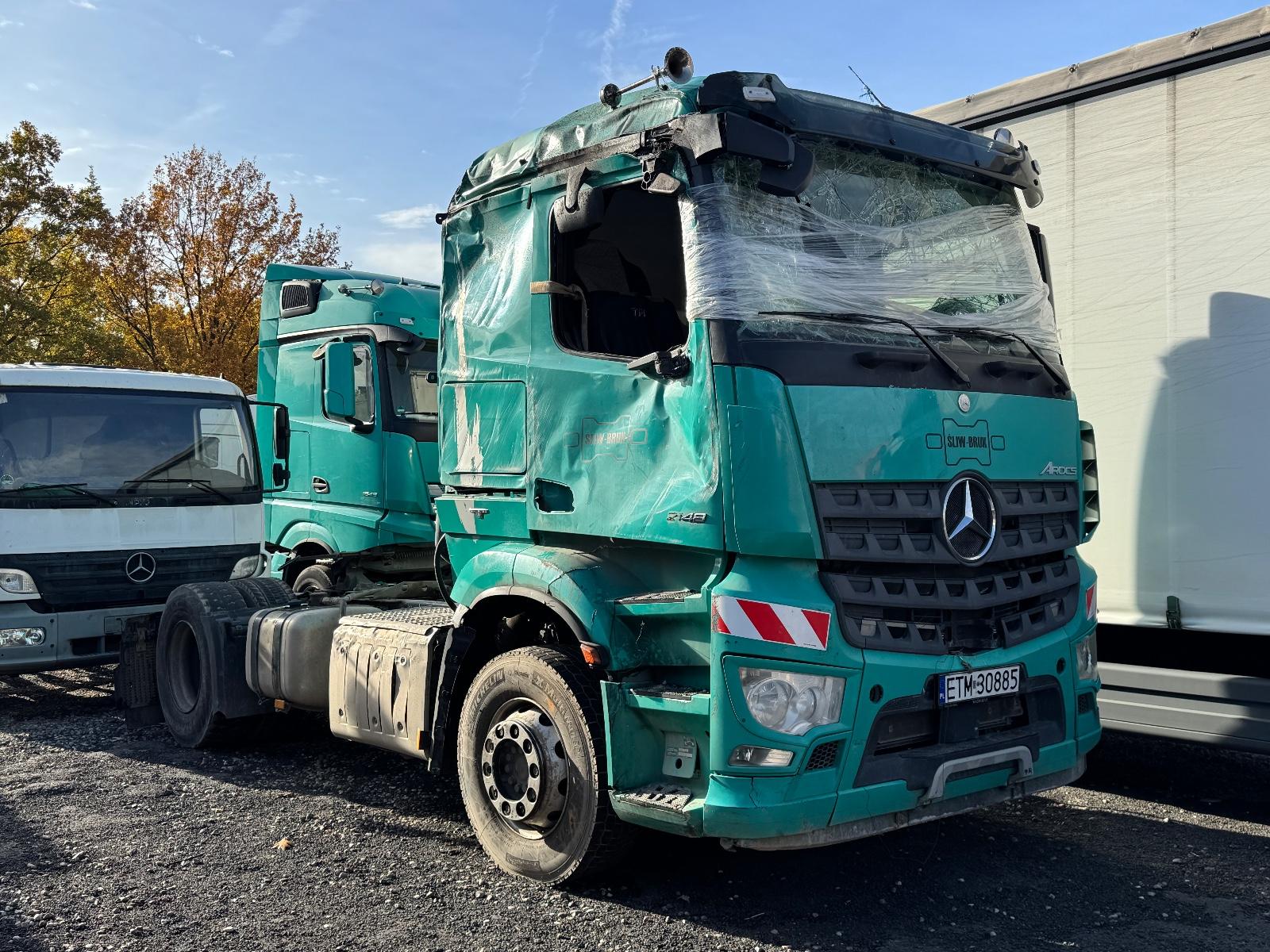 Mercedes-Benz Arocs 1848 /2014 /Kipphydraulik /Unfall