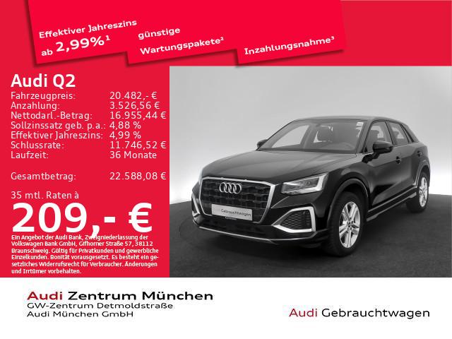 Audi Q2 30 TFSI advanced Navi+/PDC