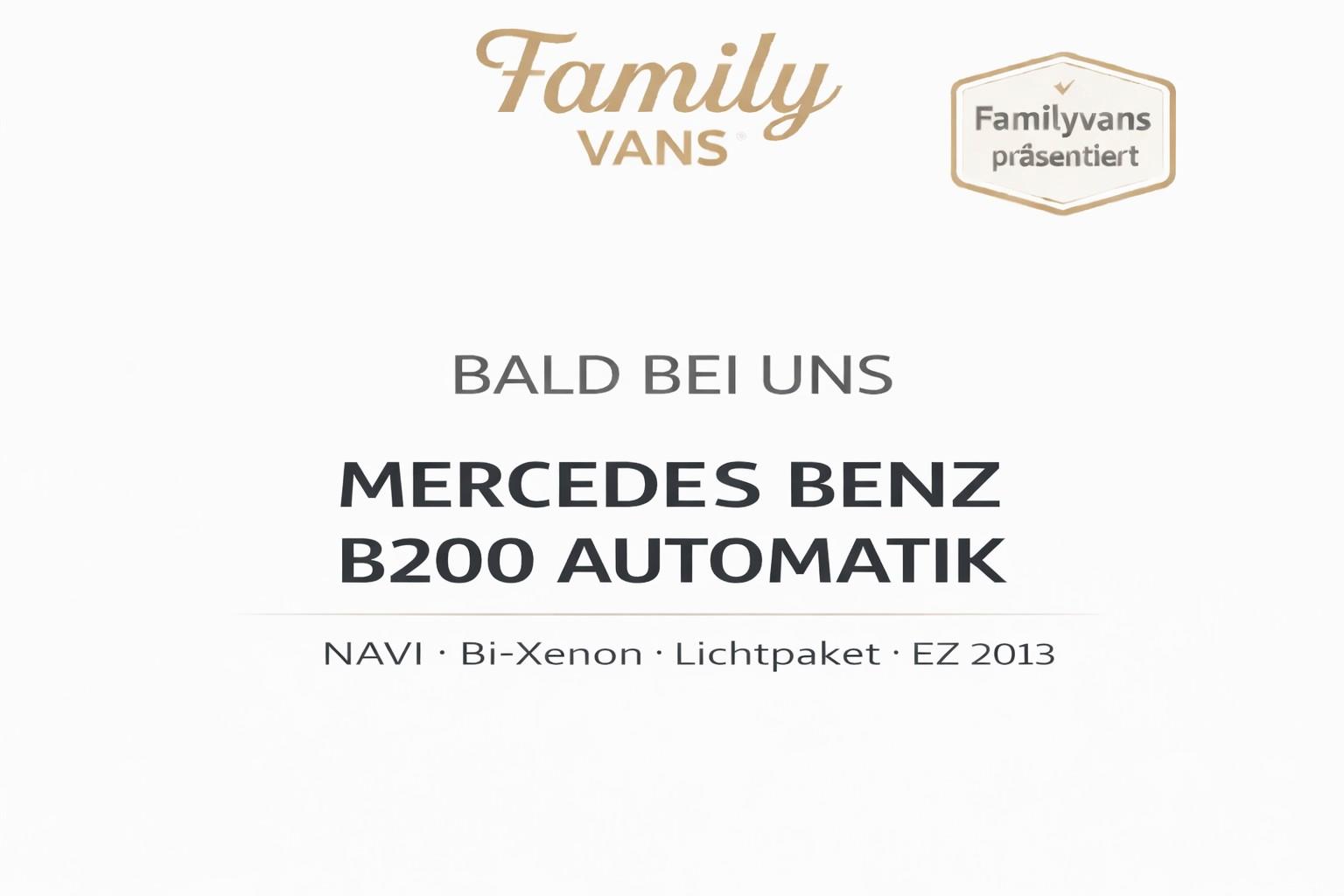Mercedes-Benz B200*AUTOM*NAVI*BIXENON*TEMPO*PDC*
