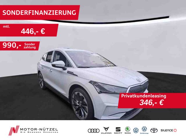 Enyaq iV 80 SUITE LEDER+MATRIX+NAVI+AHK+PANO+HuD