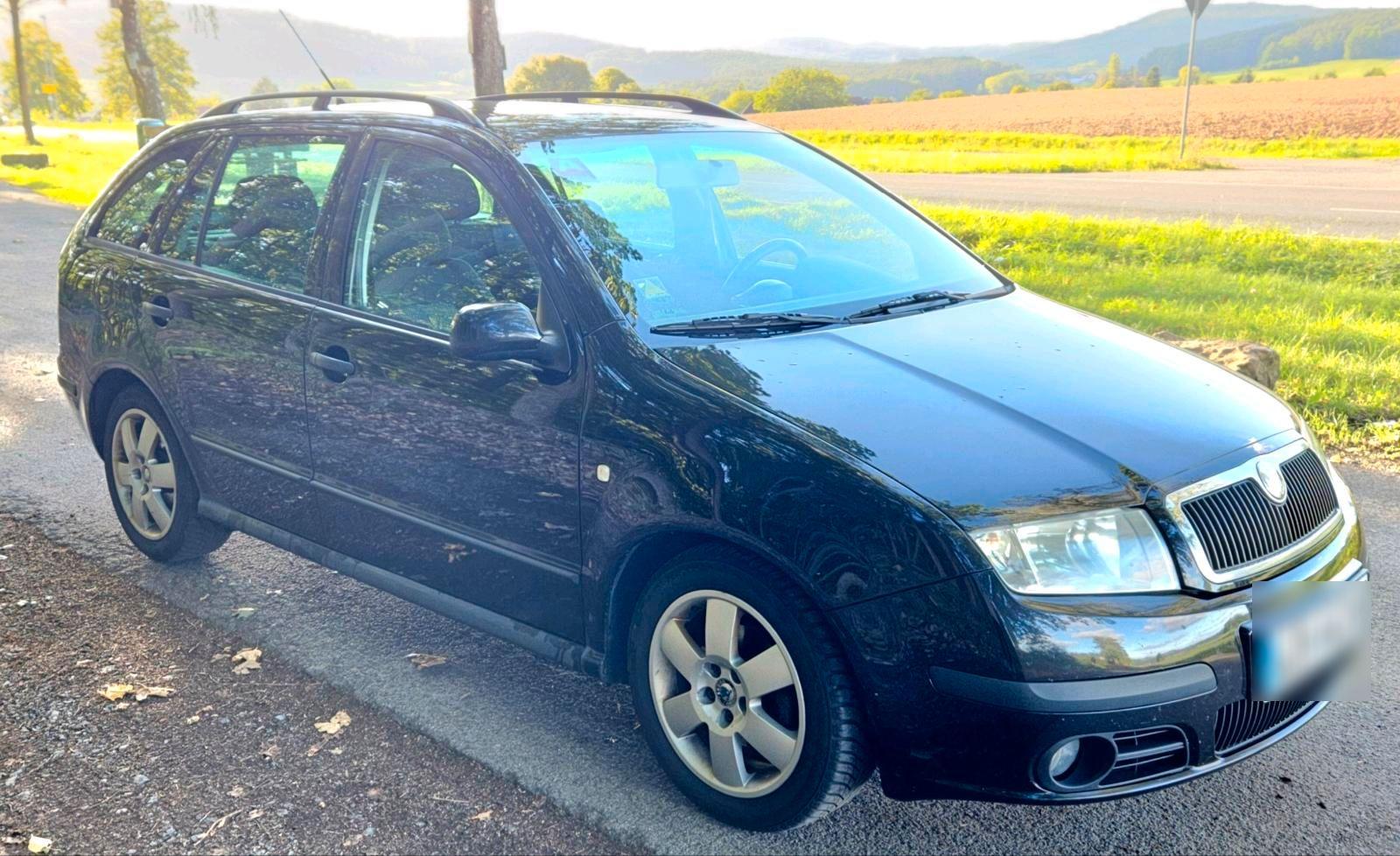 Skoda Fabia 2006 — салон