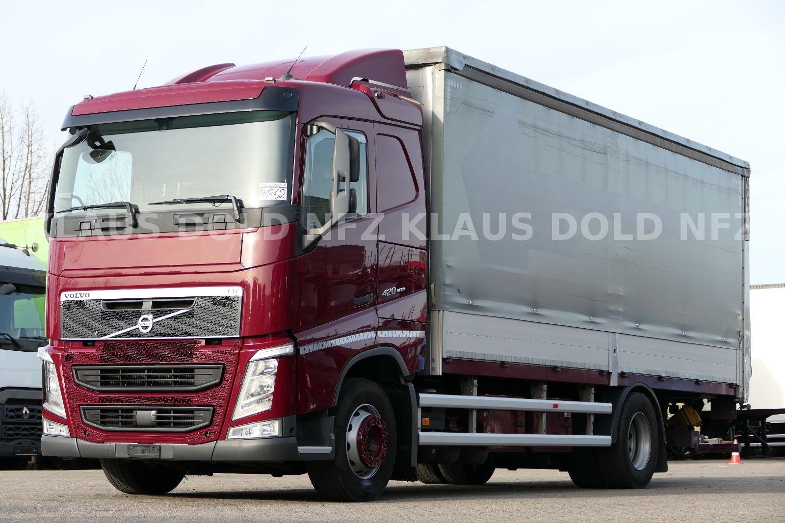 Volvo FH 420 Pritsche Plane Bordwände Vollluft Euro 6