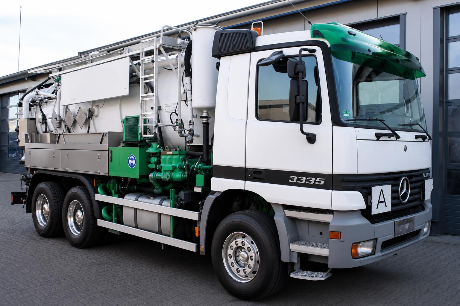 Mercedes-Benz Actros 3335 6x4 Kroll 13m³ HD-Kombi ADR/GGVS V2A