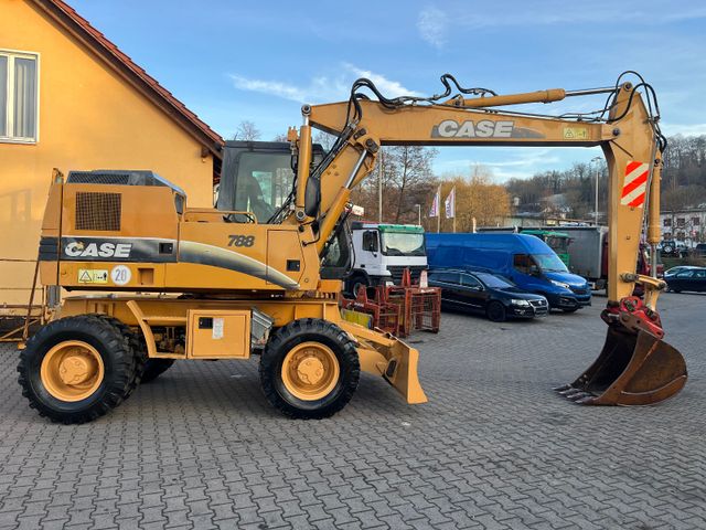 Case 788-P Mobilbagger 17.5t SW 3 Löffel Greifer