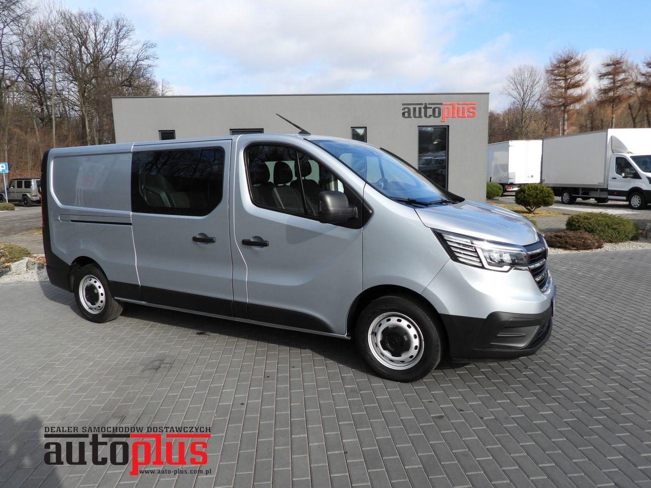 Renault TRAFIC KASTENWAGEN DOPPELKABINE 6 SITZE TEMPOMAT