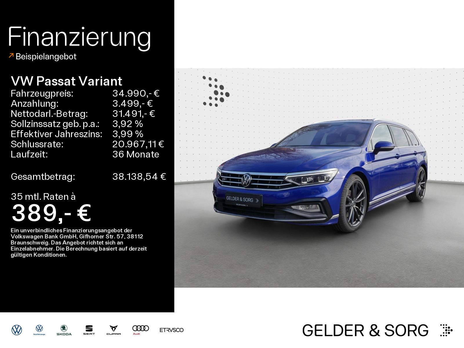Volkswagen Passat Variant 2.0 TDI R-Line 4x4*Leder*19Z*H&K