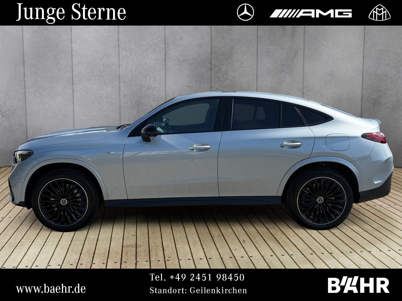 Mercedes-Benz GLC 300 de 4M Coupé AMG Night Pano AHK Burmester foto 2