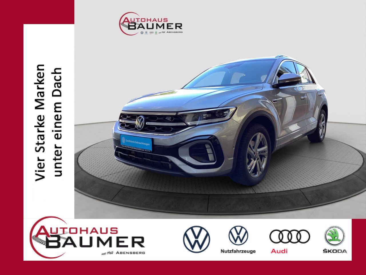 Volkswagen T-Roc R-Line 1.5 TSI DSG AHK LED Navi Kamera SHZ foto 1