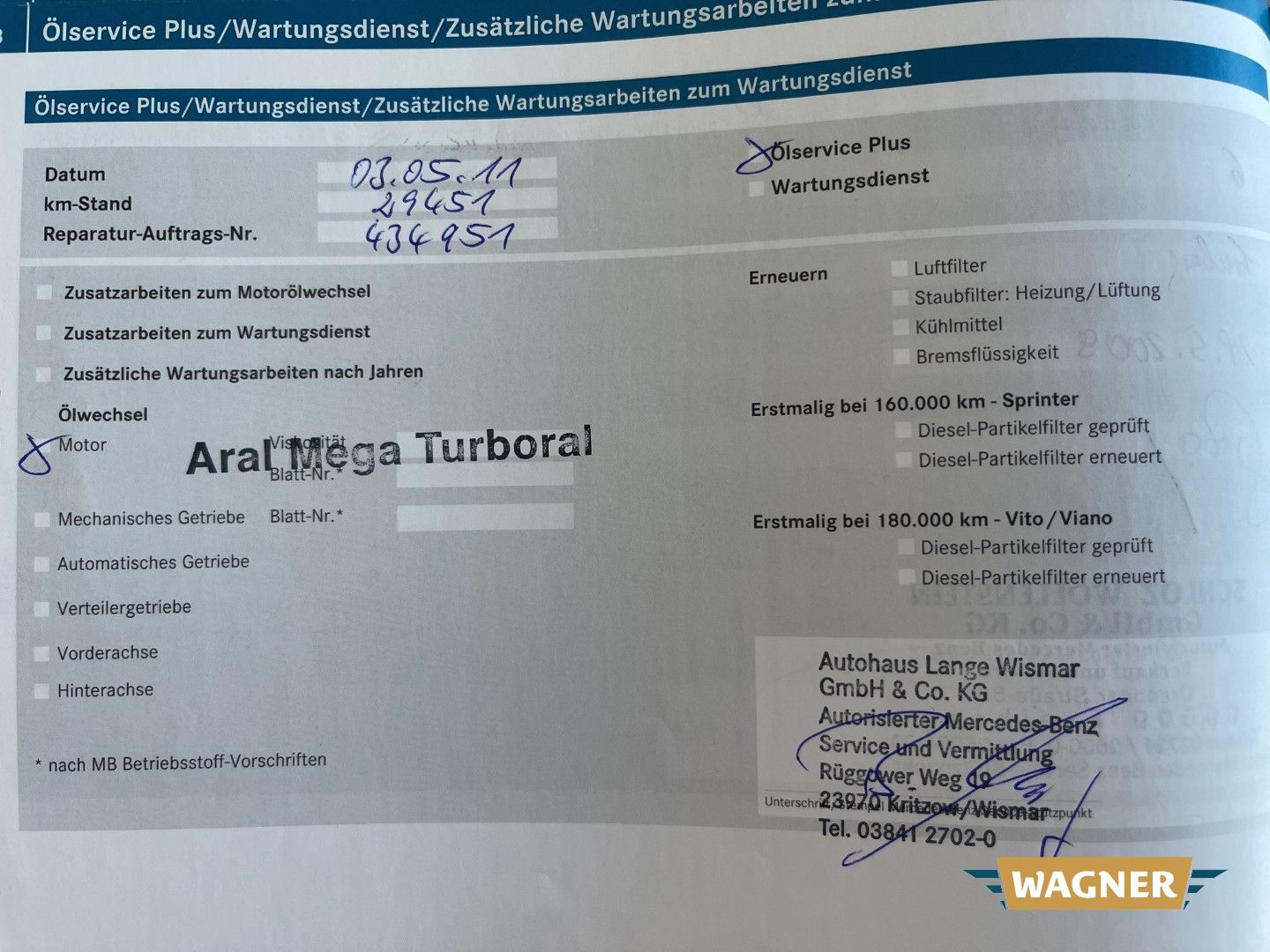 Fahrzeugabbildung Mercedes-Benz Vito Kasten 111 CDI lang Klimaanlage TÜV 06/2026