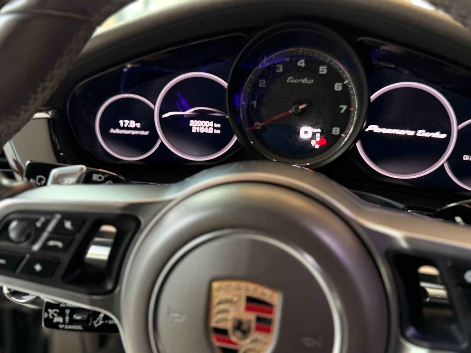 Panamera Turbo 21" ACC Matrix 4xMemory