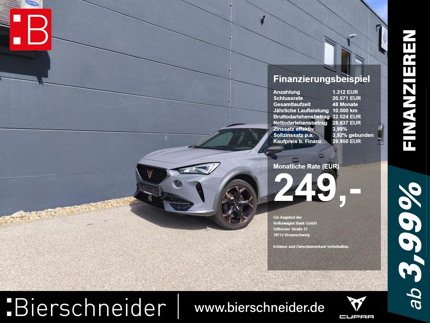 Cupra Formentor 310 4DRIVE VZ eSITZ KAMERA NAVI BEATS
