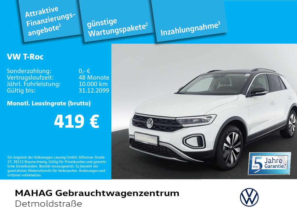 Volkswagen T-ROC 1.5 eTSI GOAL APP LED+ ACC DigCockpitPro D