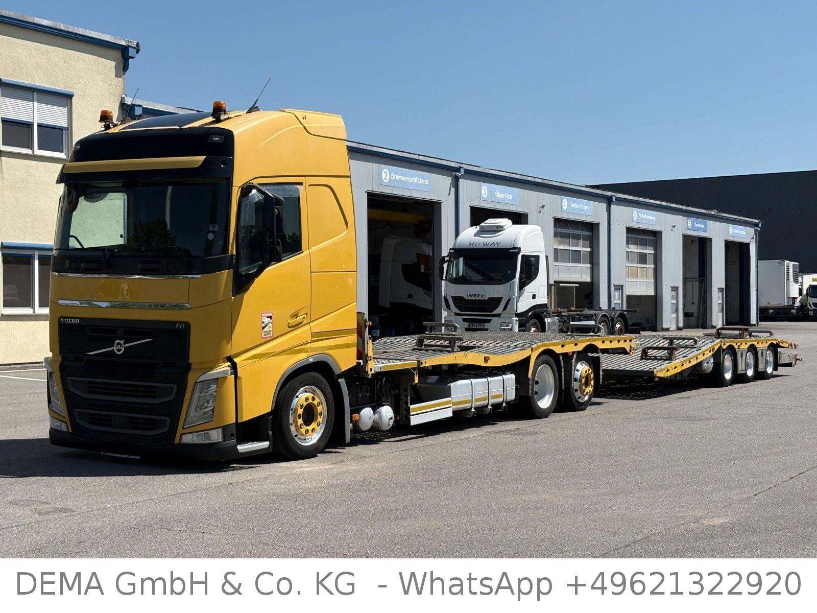 Volvo FH 420*3-Achsen Anhänger*Seilwinde*Retarder*ALU*