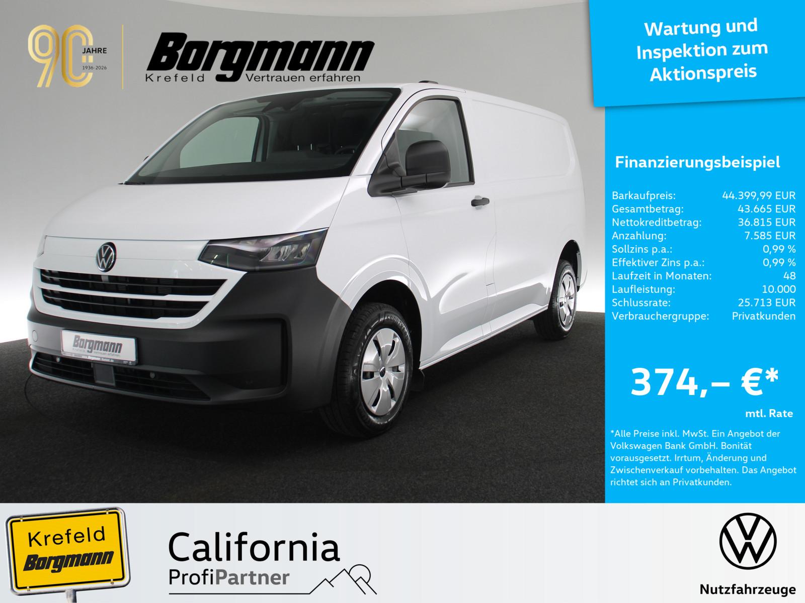 Volkswagen T7 Transporter Kasten 2.0 TDI KR L1H1 AHK LED