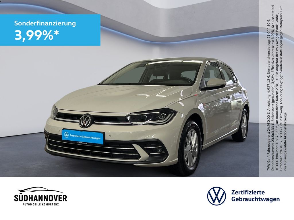 Volkswagen Polo Style 1.0 TSI NAVI+CLIMA+LED+SHZ+PDC