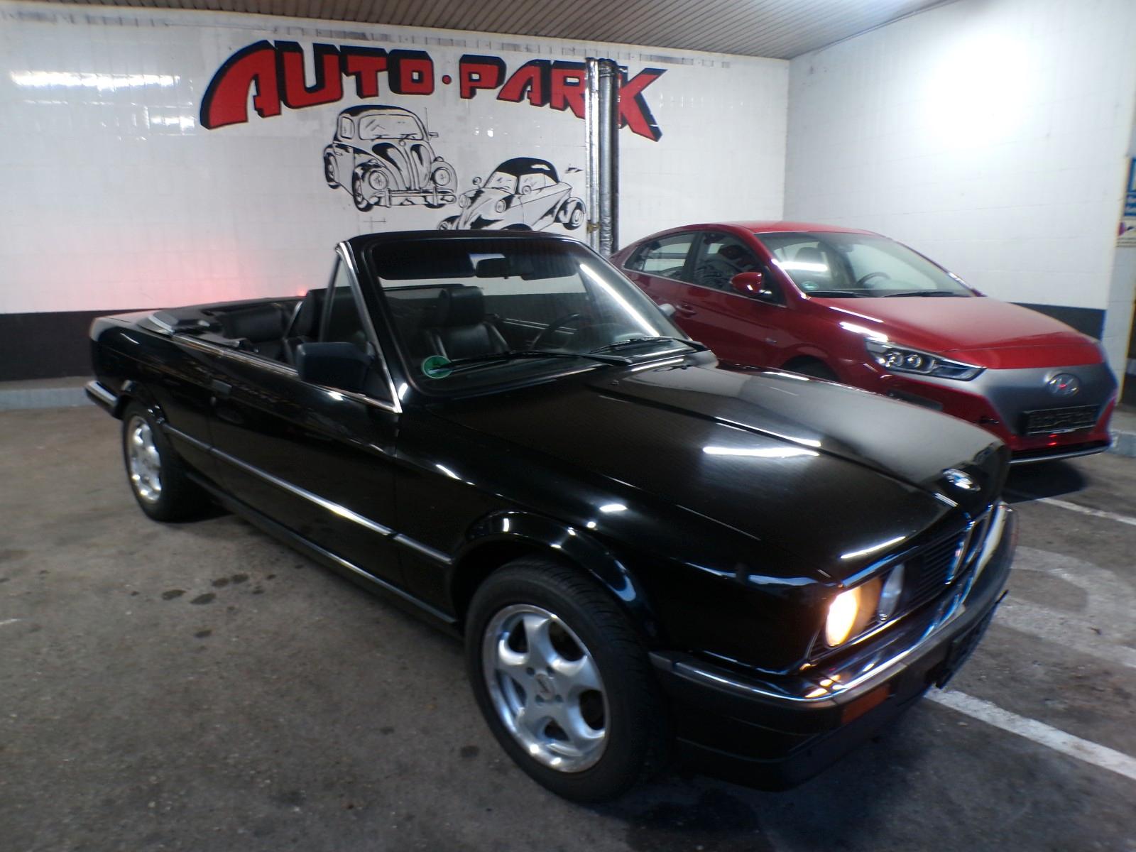 BMW E30 320 Cabrio/Leder/Sitzheizung/Windschott
