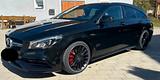 Mercedes-Benz CLA 45 AMG Shooting Brake | PANO | AMG Sitze  - schwarze Mercedes-Benz CLA 45 AMG Shooting Brake