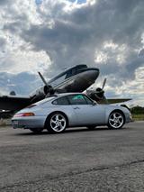 Porsche 993 Carrera Coupé Silber/schw.Leder 18 Zoll - Porsche 993 mit Schiebedach