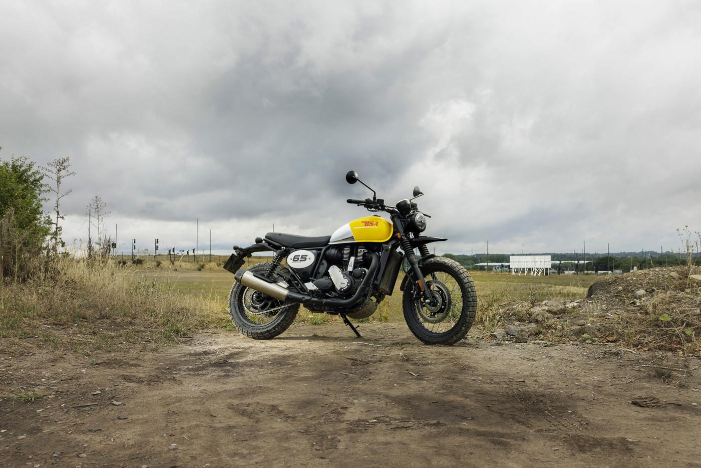 BSA Scambler 650 / Victor Yellow/ verfügbar