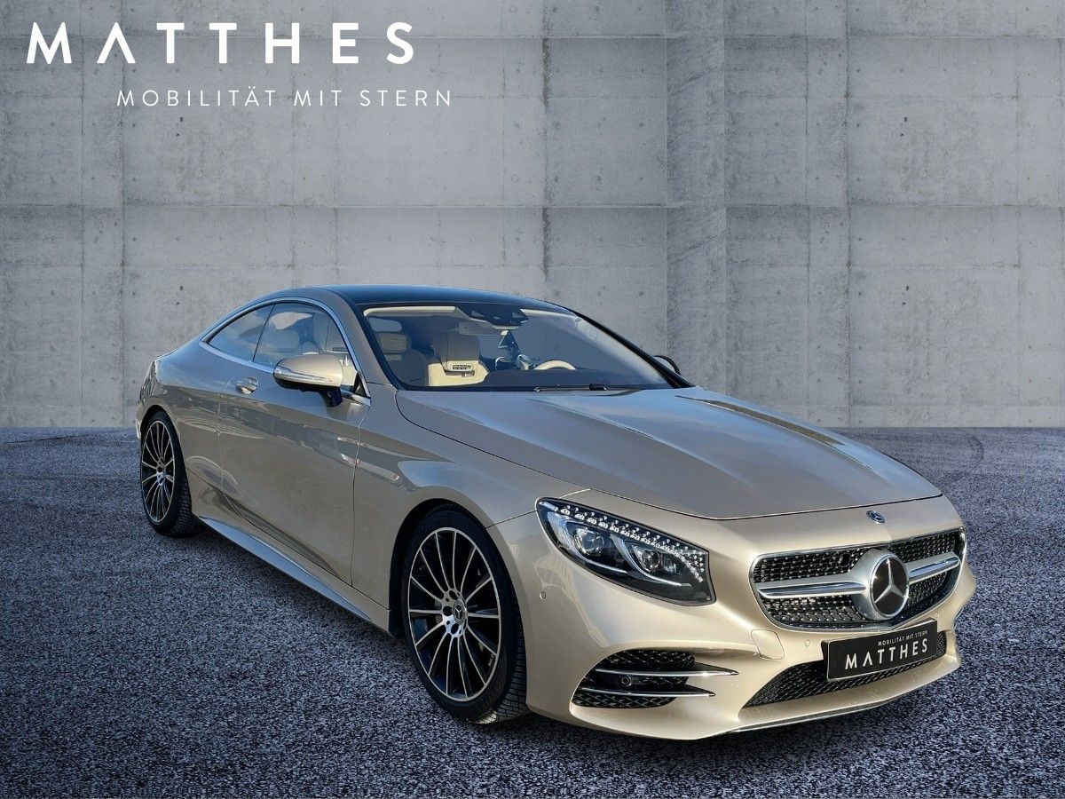 Fahrzeugabbildung Mercedes-Benz S 560 4M Coupe AMG-Unikat-einzigartige Farbkombi