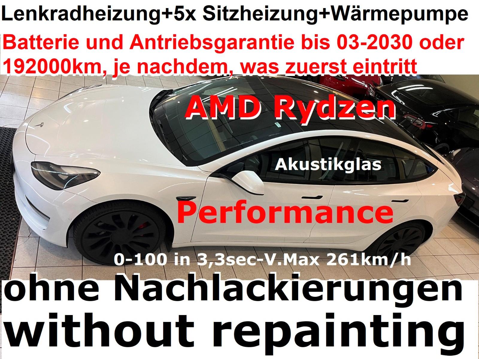 Tesla Model 3 Performance+RYDZEN+kaufe auch Teslas an