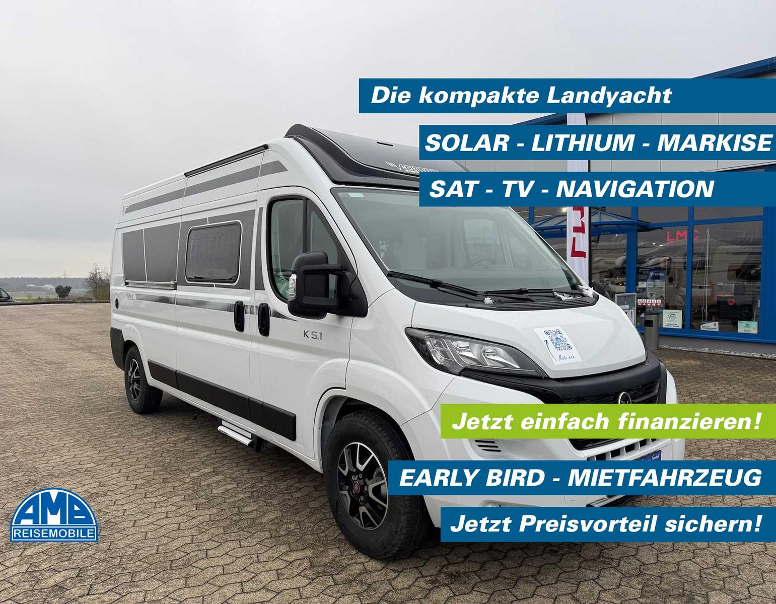 Mobilvetta VAN ADMIRAL K 5.1, HAUSMESSE 13. + 14. MÄRZ