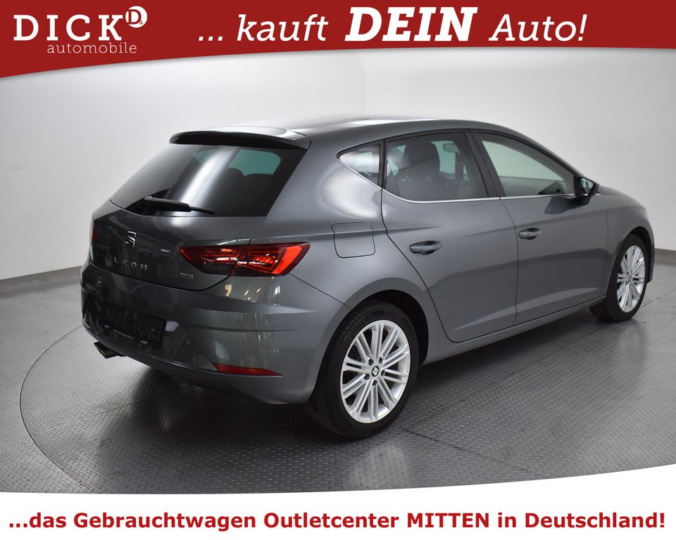 SEAT Leon 2.0d Xcellen NAVI+KAM+LED+SHZ+TEMP+DAB+PDC+